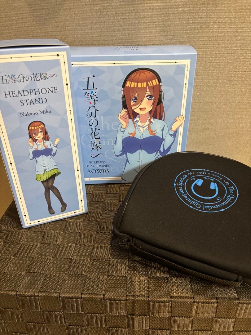 三*家様 五等分の花嫁 三玖 ONKYO ワイヤレスヘッドホン セット