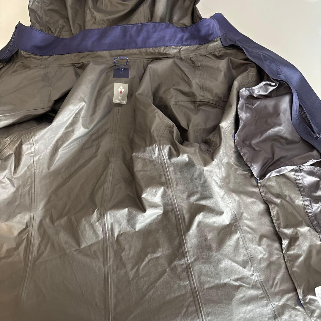 美品mont-bell ゴアテックス トラベル レインコート M 1128622