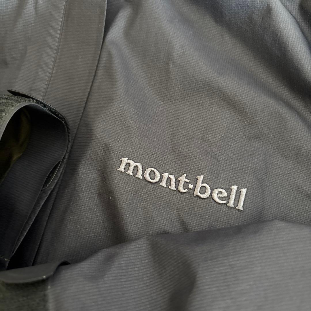 美品mont-bell ゴアテックス トラベル レインコート M 1128622
