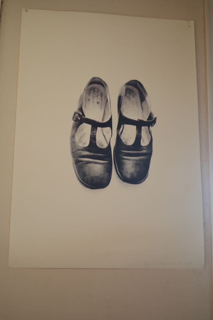 森田幸子　MORITA SACHIKOモノクロ靴のポスター