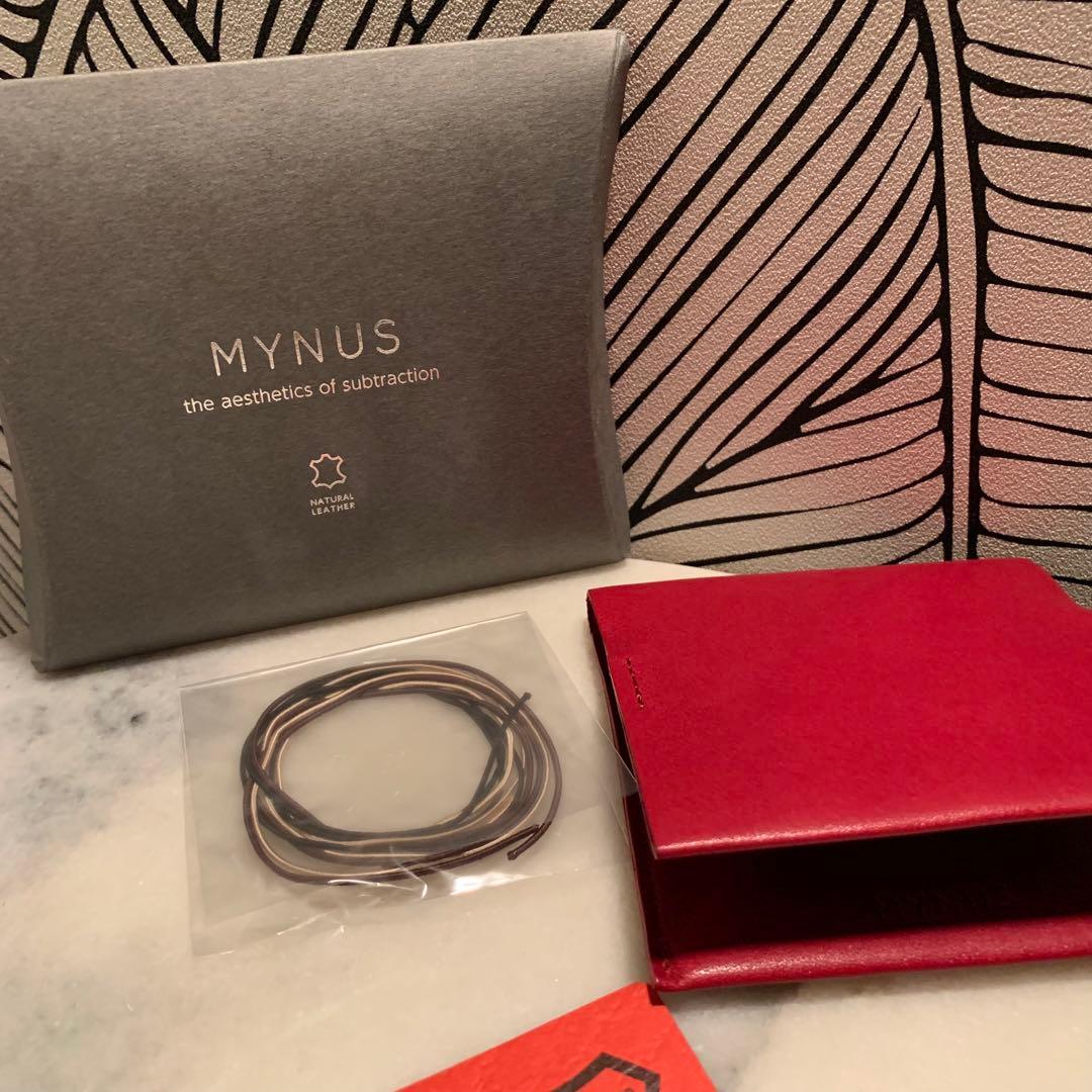 【MYNUS /FLIP UP WALLET plus】ミニマリスト　小銭　財布