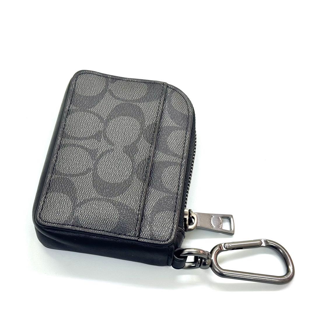 COACH コーチシグネチャーLジップ￼ケース/スマートキーケース