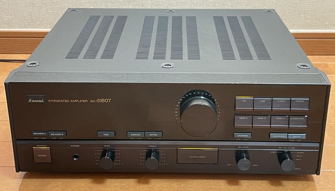 Sansui AU-α607 ステレオプリメインアンプ
