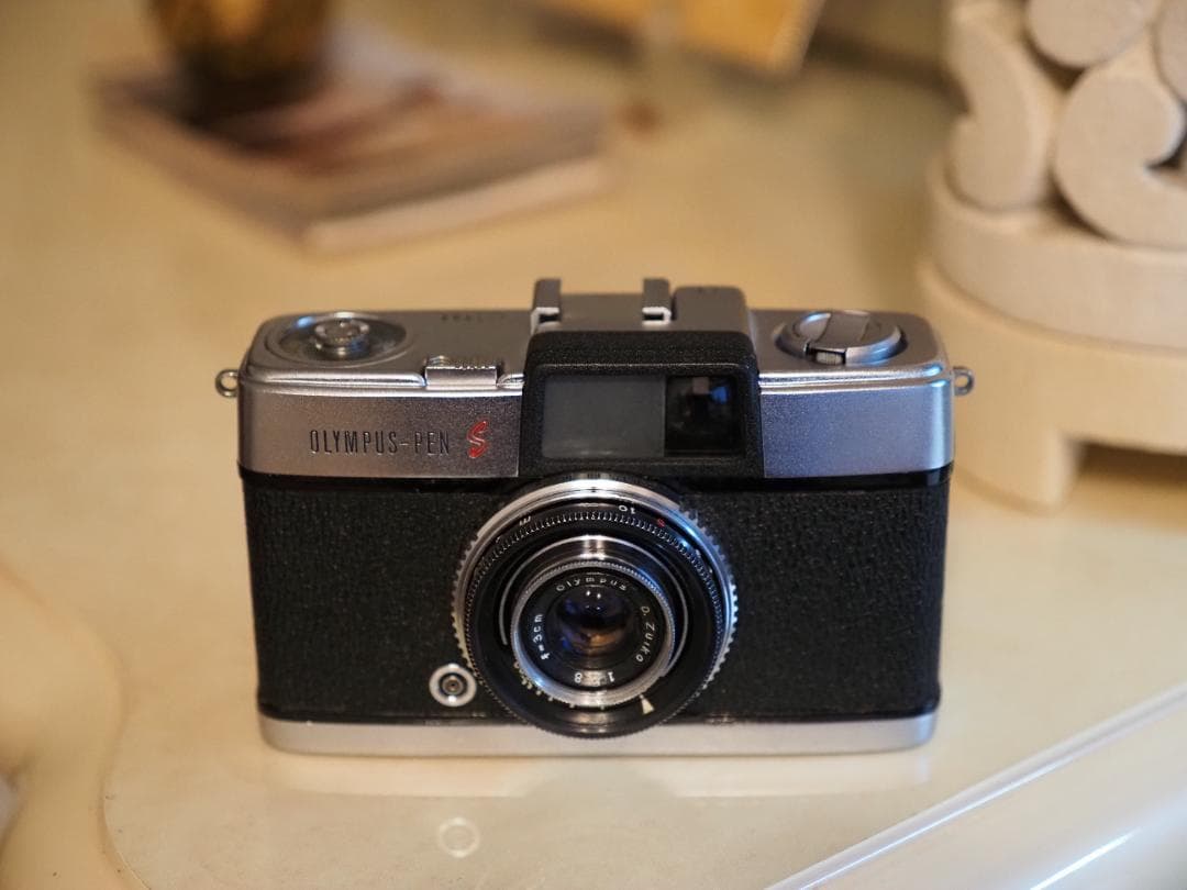 整備済 オリンパス OLYMPUS PENS ハーフフィルムカメラ