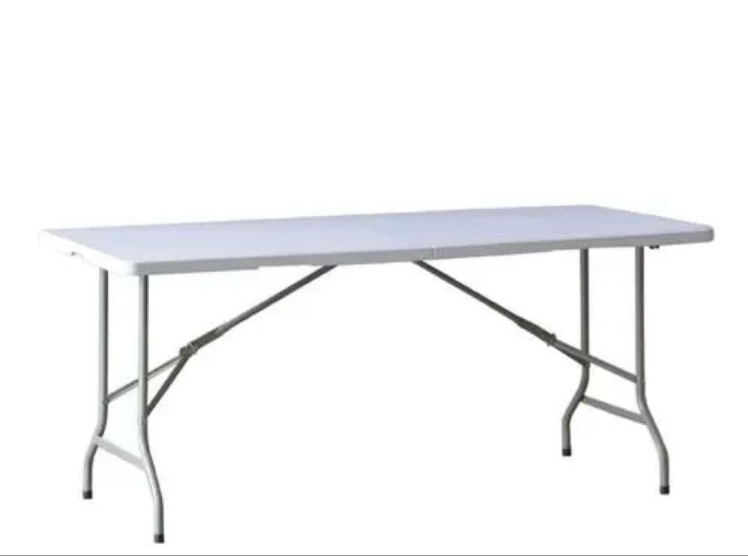 FIELDDOOR 折りたたみワークテーブル 180ホワイト受け取りの方送料無し