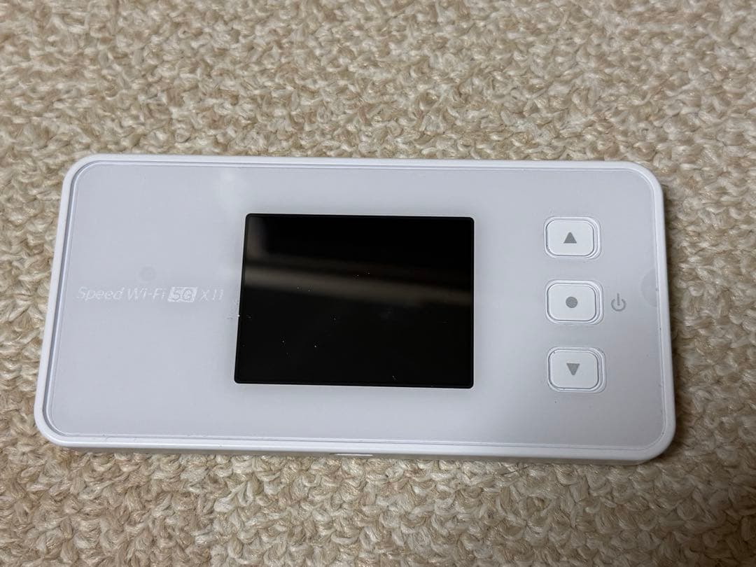 Speed Wi-Fi X11 ホワイト モバイルルーター