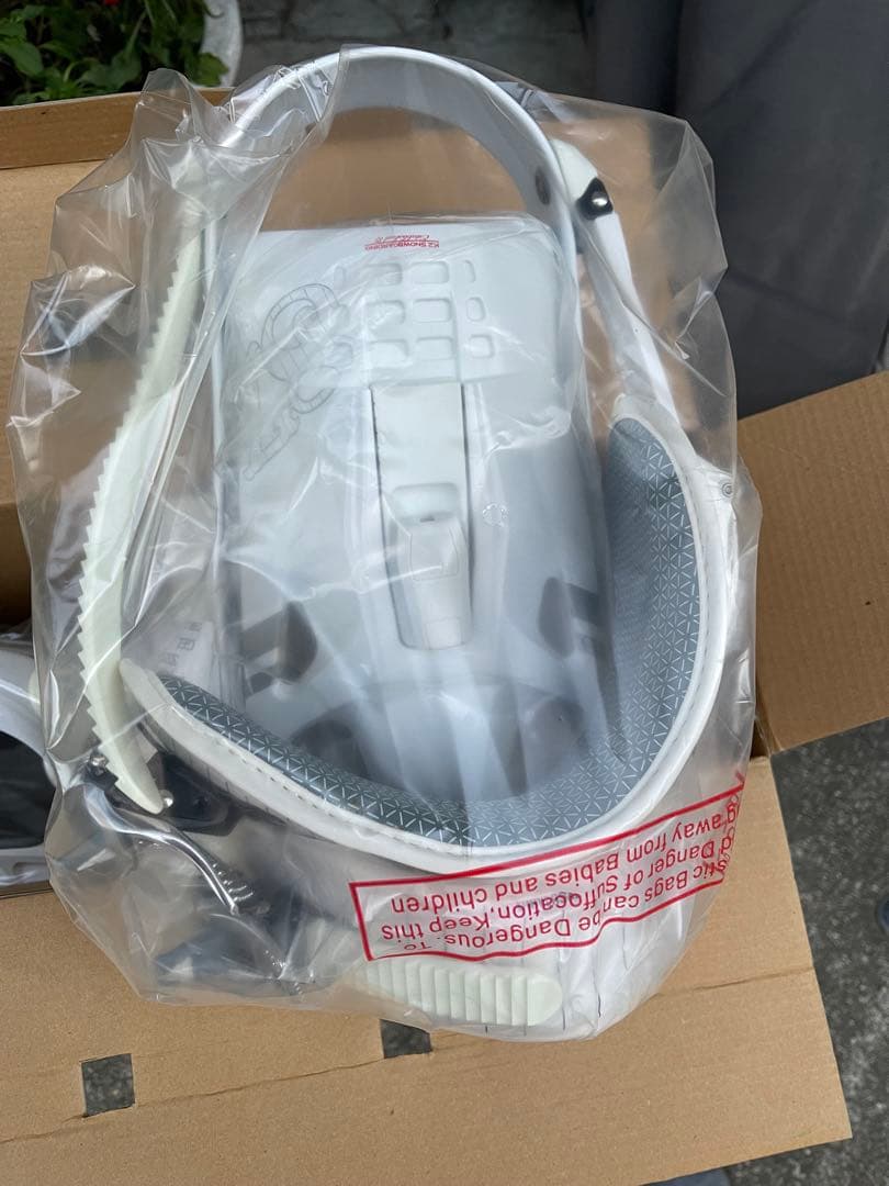 <未使用>K2 ケーツー　INDY スノーボードビンディング ホワイト