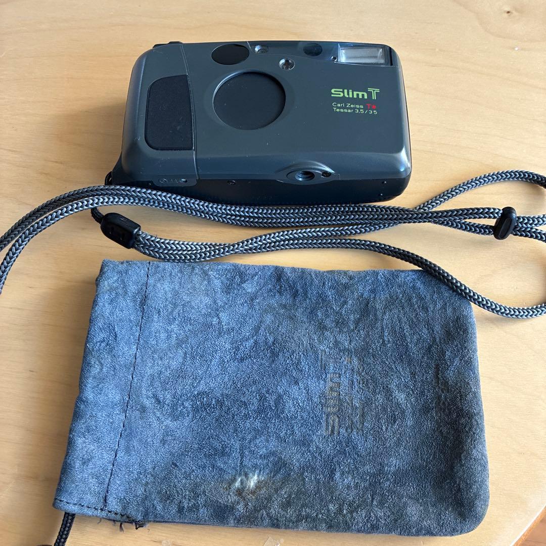 フィルムカメラ Kyosera slim T CarlZeiss Tessar 35mm