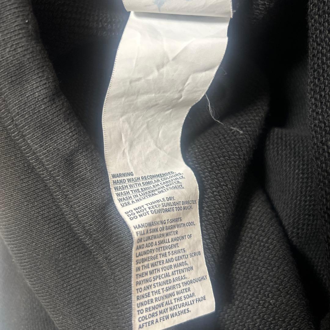 K*U様 サグクラブブラックオーバーサイズトレーナー