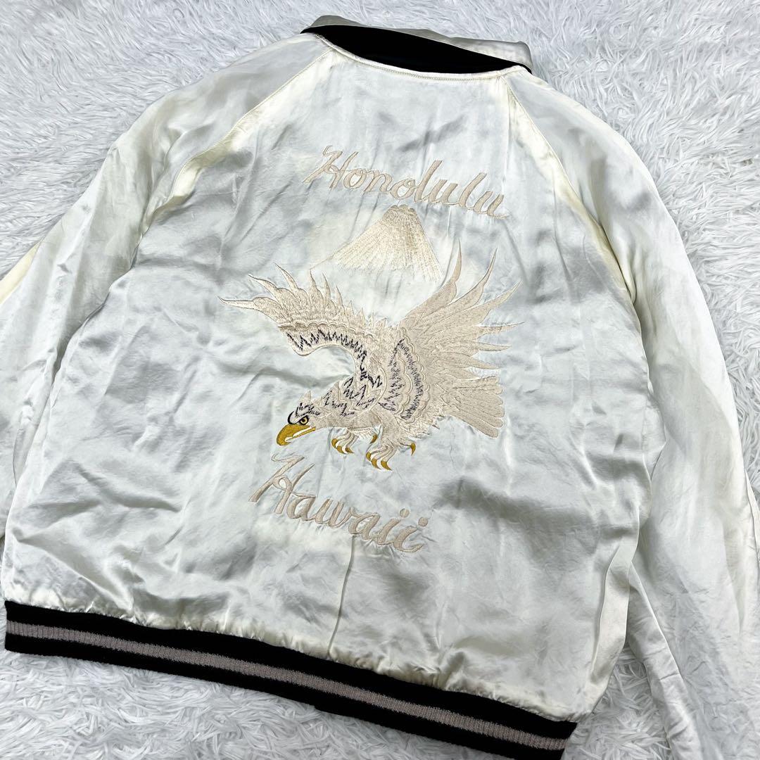 極美品 超希少 東洋エンタープライズ 港商 襟付きスカジャン 別珍 リバーシブル