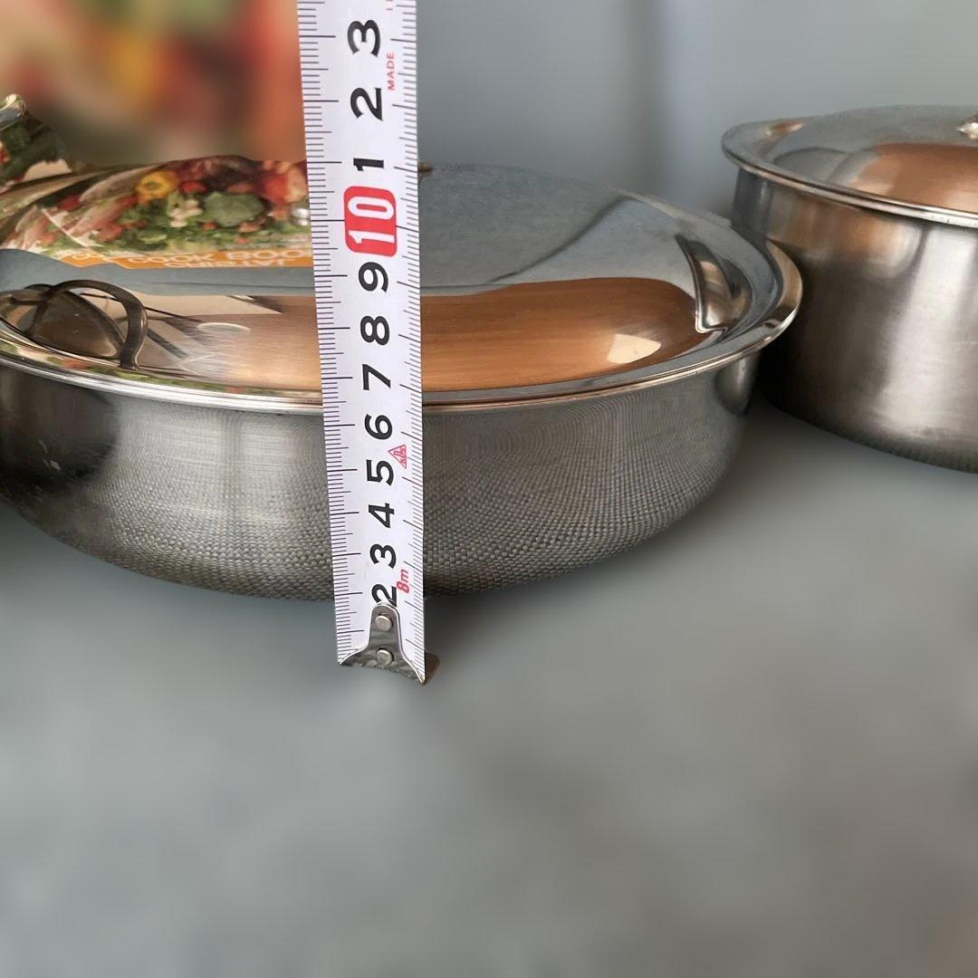 スプリング社　クリスタル鍋4点セット