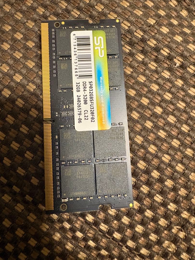 ち*ん様 DDR4 3200 32GBメモリ　　SP032GFSU320D2 ノ