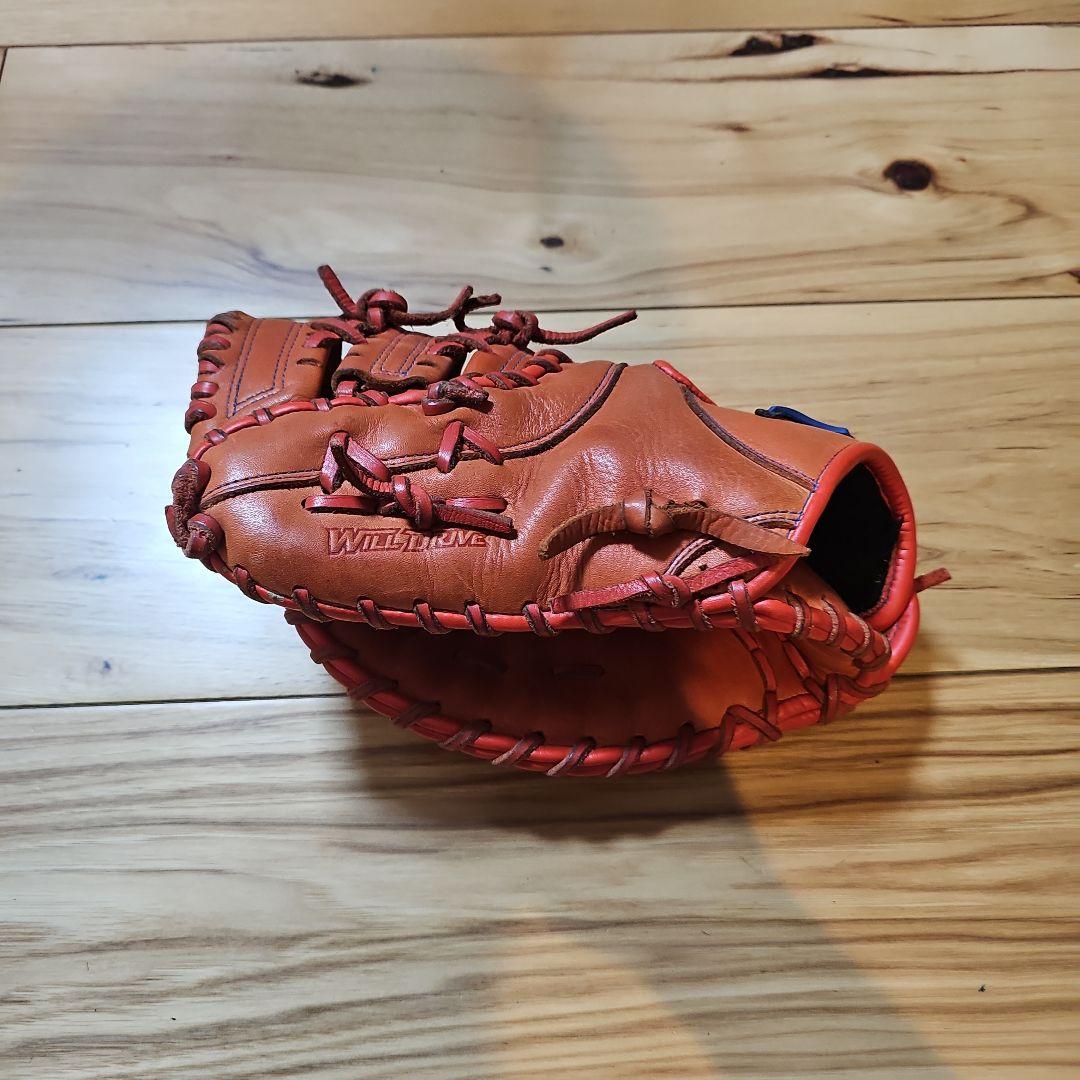 【飛鳥】左利き用　ミズノ ウィルドライブ 少年 軟式 ファーストミット