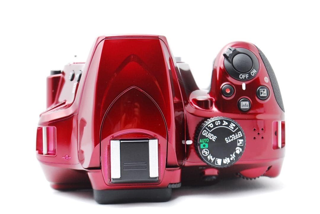 Nikon D3400赤★スマホ転送対応◎初心者に嬉しいBluetoothモデル