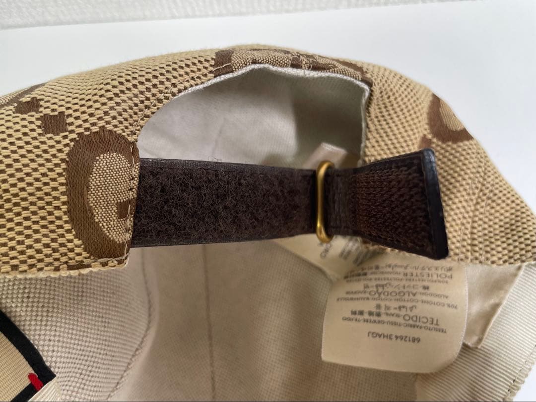 GUCCI GGパターン キャップ　サイズS（56）