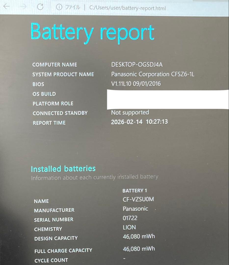 panasonicレッツノート 8GB 【Core i7】DVD