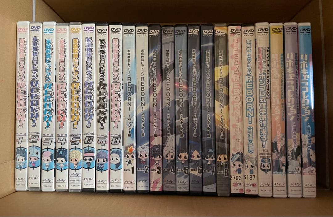 家庭教師ヒットマンREBORN! DVD レンタル落ち 全巻セット