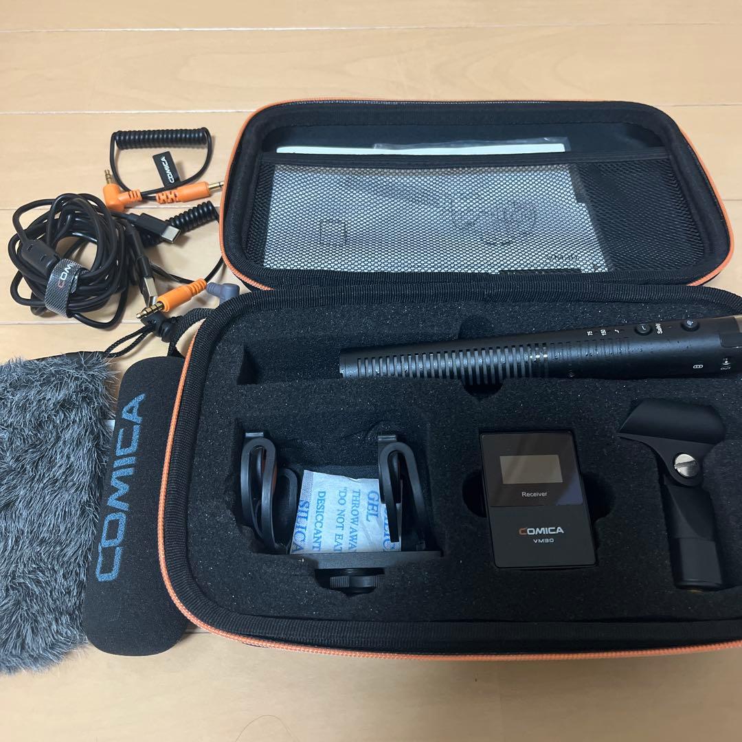 COMICA VM30 ワイヤレスショットガンマイク