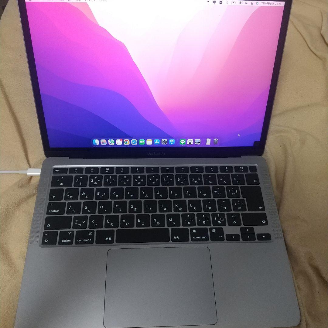 MacBookair m1 8gb 13.3インチ スペースグレー