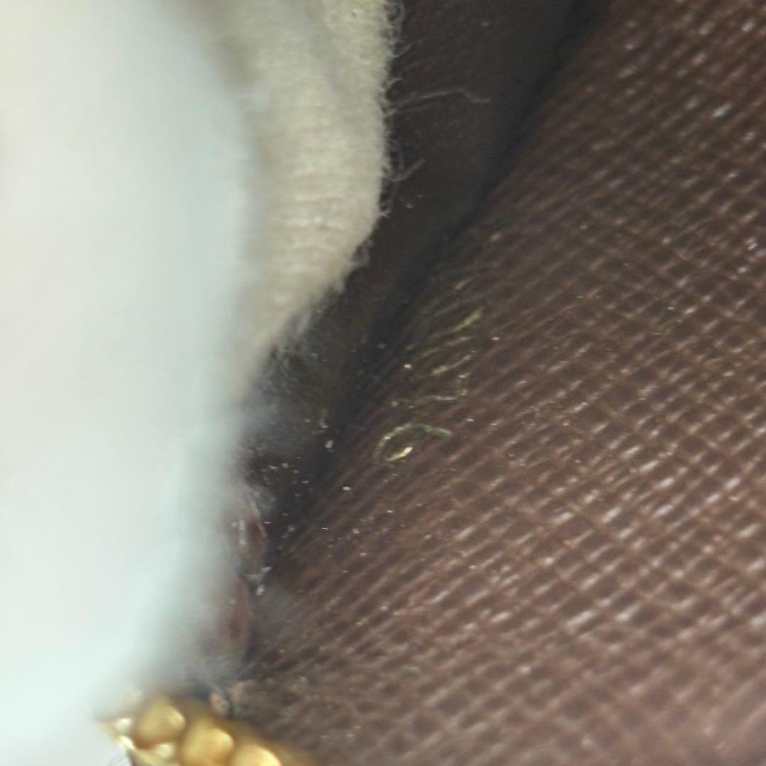 【美品】VUITTON　モノグラム　長財布　ミニラン　ジッピーウォレット　茶色