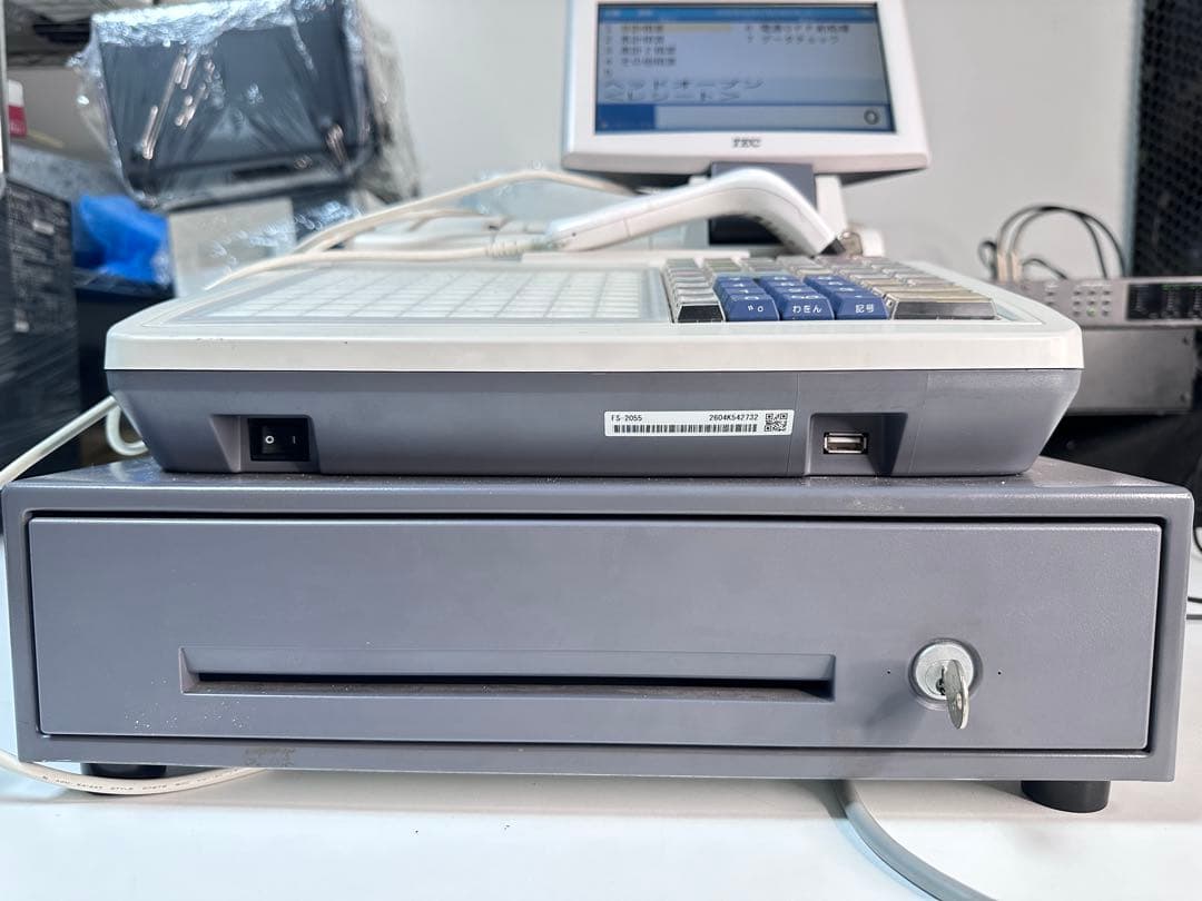 【美品】東芝TEC FS-2055 レジスター