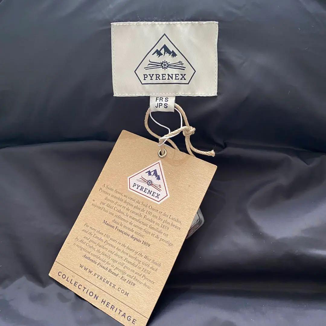 ピレネックス　ダウンコート　ブラック