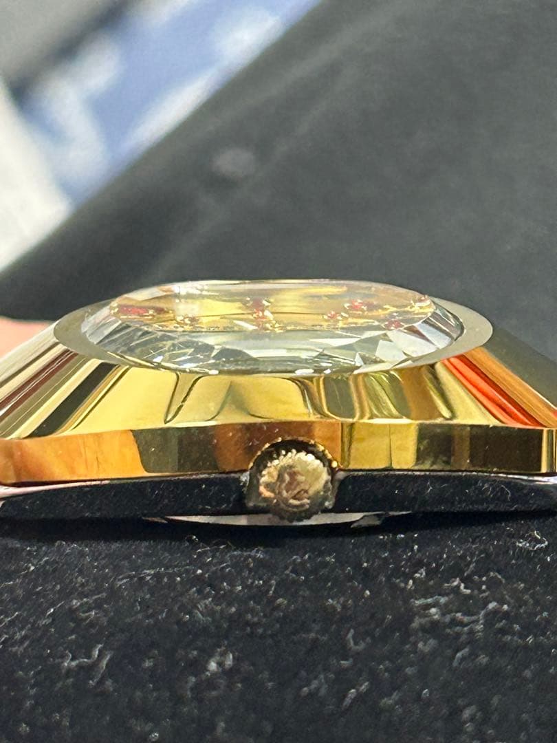 高級品RADO 自動巻き腕時計 ゴールド　ダイアスター稼働品