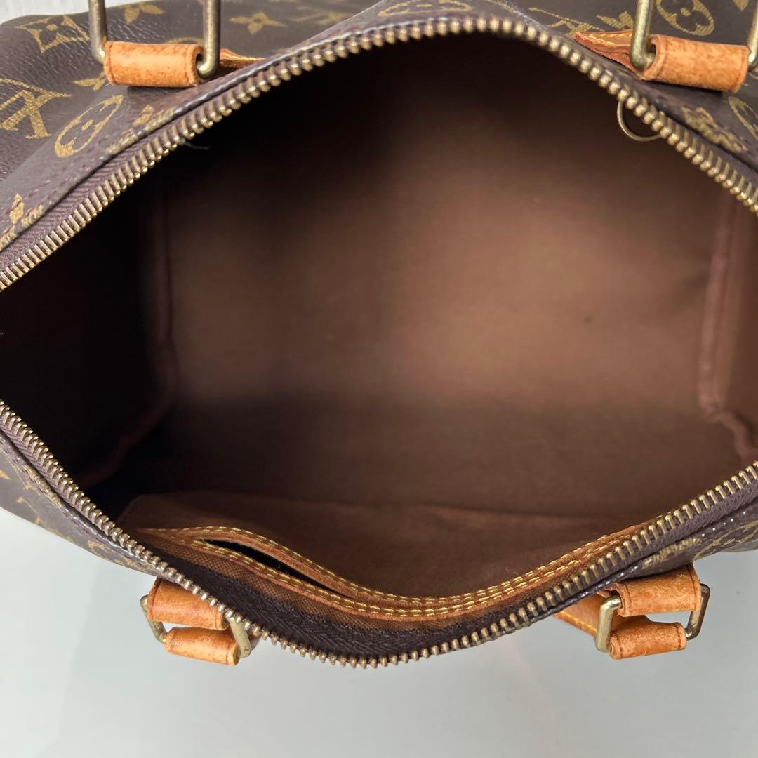 LOUIS VUITTON スピーディ30 モノグラム ミニボストン SN•鍵付