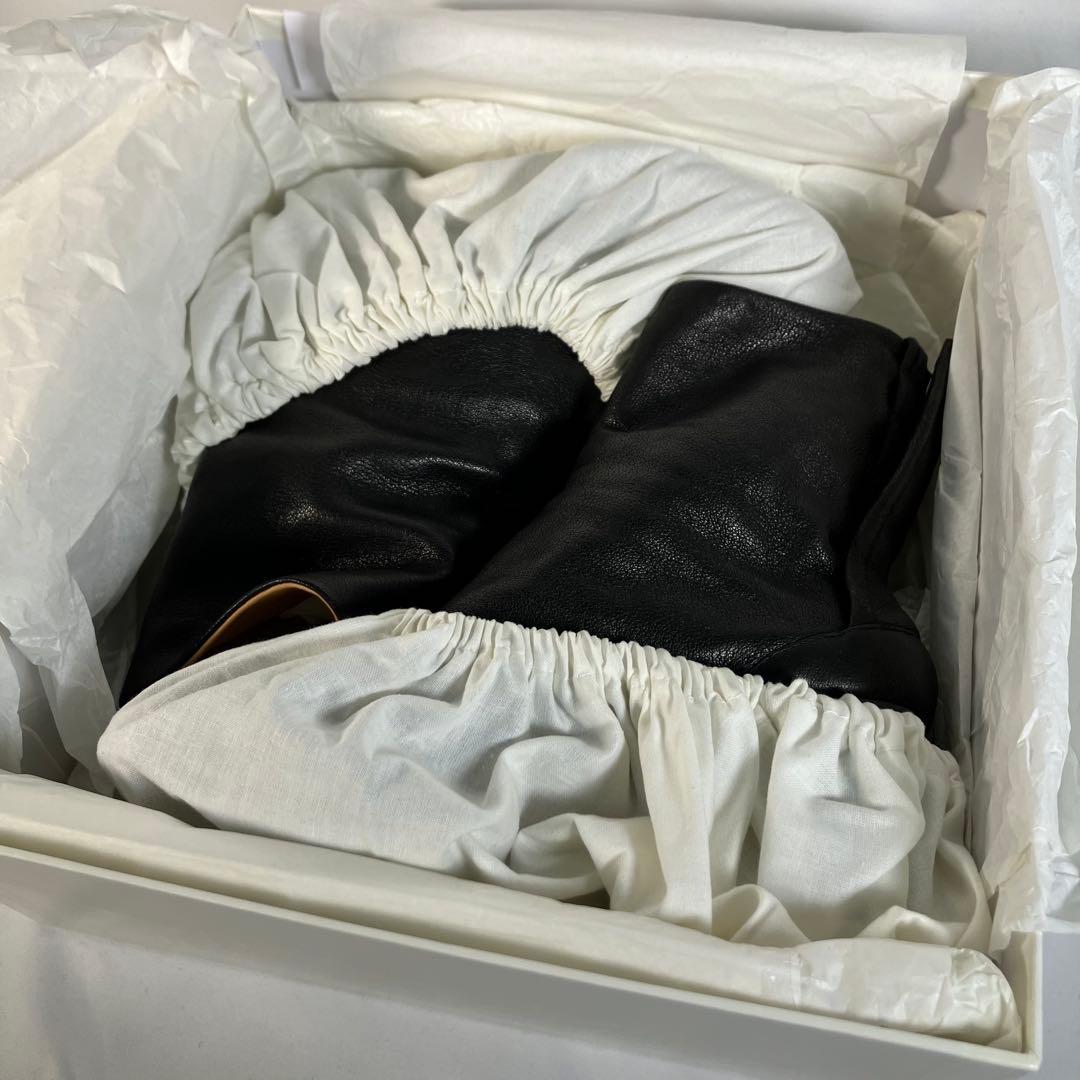 【美品級】メゾンマルジェラ　足袋ブーツ23.5cmタビアンクルブーツ