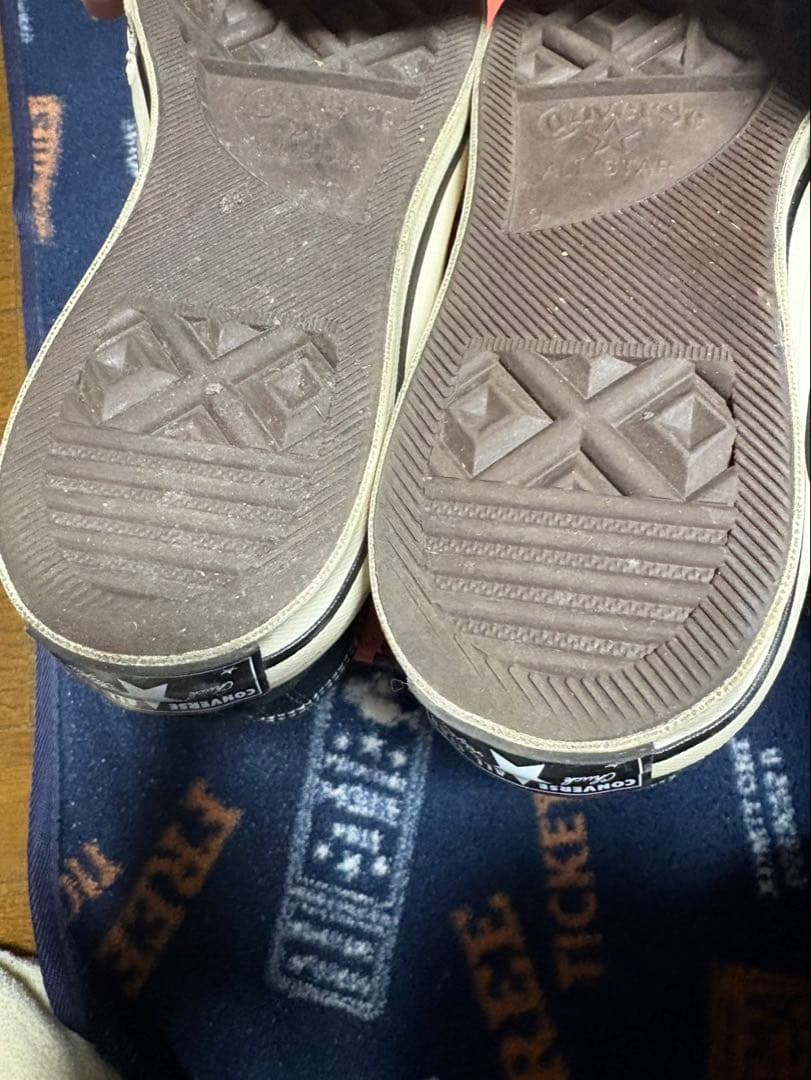 ct70 コンバース　チャックテイラー　ブラック 27.5 レシート付き