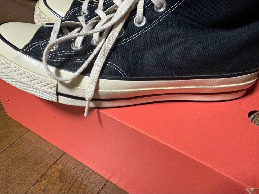 ct70 コンバース　チャックテイラー　ブラック 27.5 レシート付き