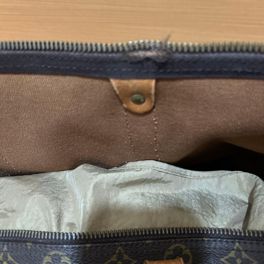 ルイヴィトン ボストンバッグ モノグラム キーポルバンドリエールブラウン