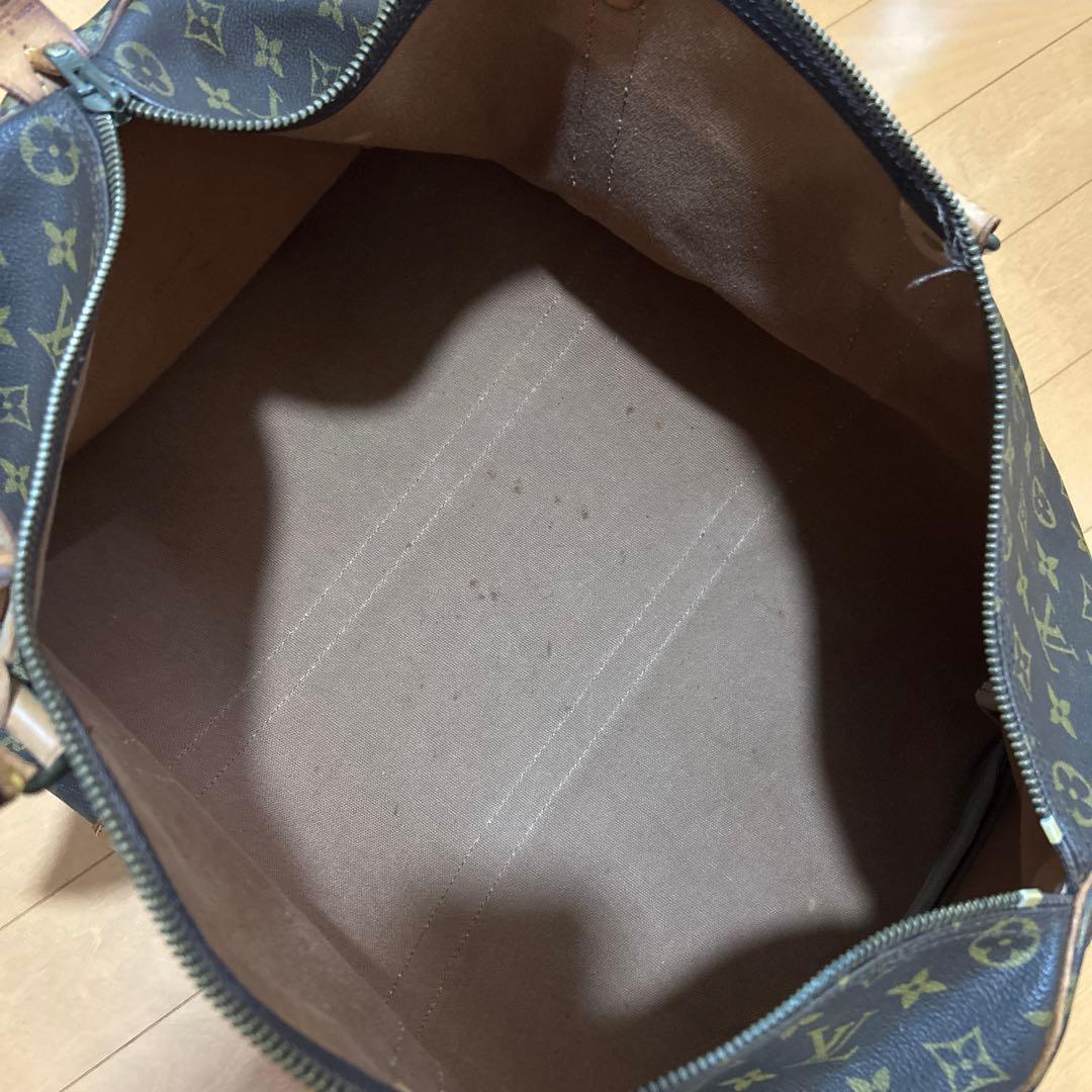 ルイヴィトン ボストンバッグ モノグラム キーポルバンドリエールブラウン