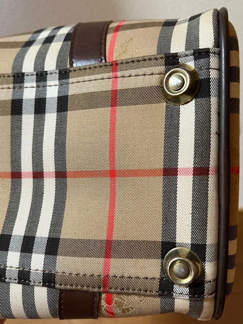 期間限定　美品　バーバリー　BURBERRYS　ミニバストンバッグ　ノバチェック