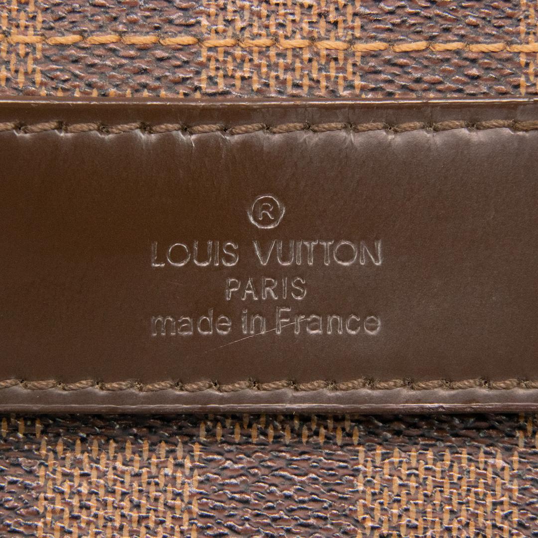 本物 ヴィトン メッセンジャーバッグ メンズ シェルトンMM ダミエ 茶色