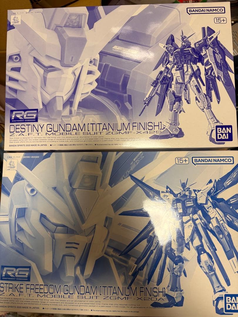 RG デスティニーガンダム & ストライクフリーダム