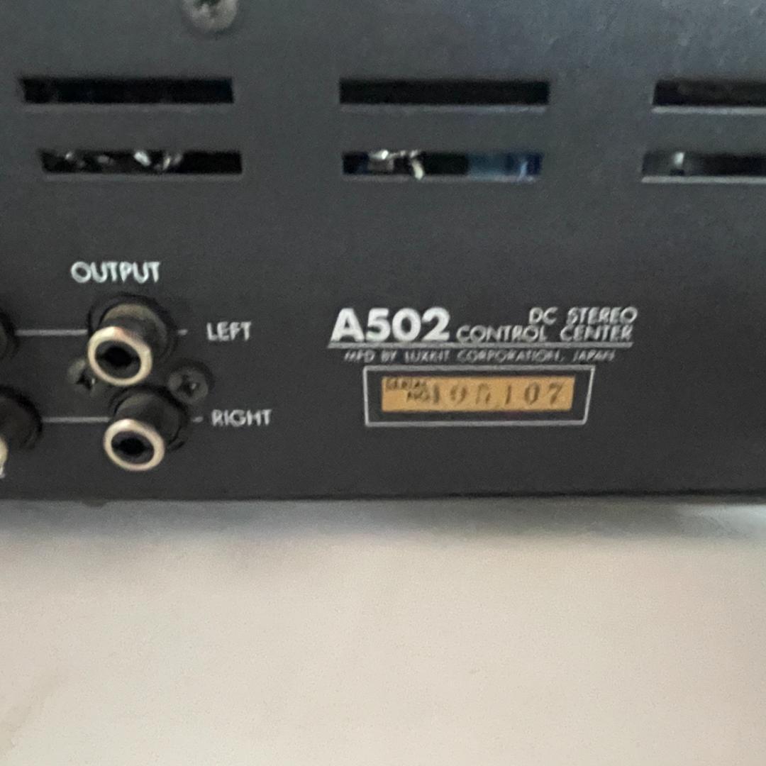 LUXKIT A502 プリアンプ ラックスキット