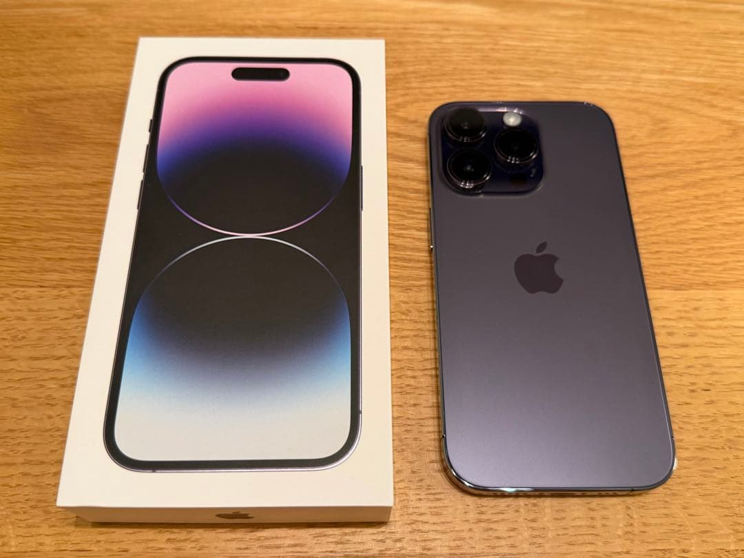 最終値下：Apple iPhone 14 Pro 1TB ディープパープル 本体