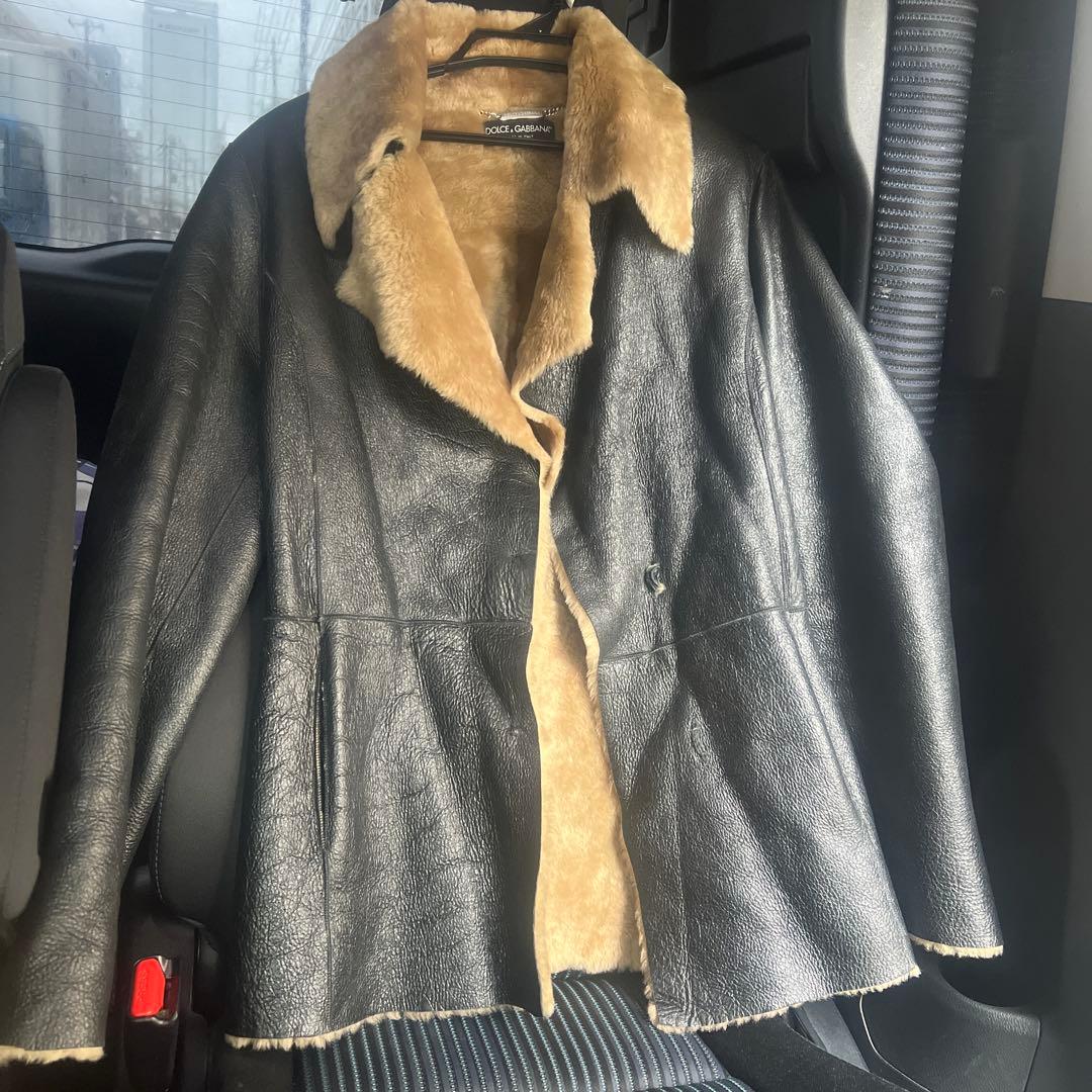 K*E様 DOLCE & GABBANA レザーコート　定価698.000