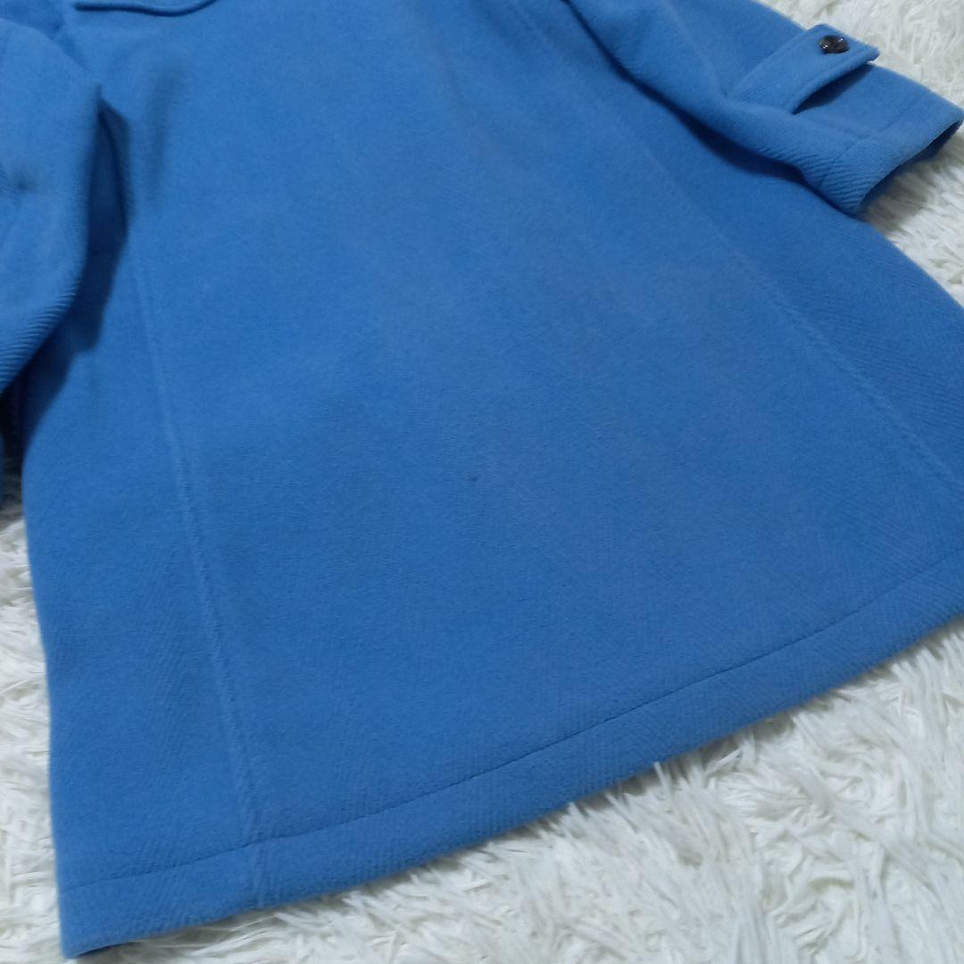 ●良品●　ORCIVAL　Le Tinte　ヘリンボーン　ダッフルコート　ブルー