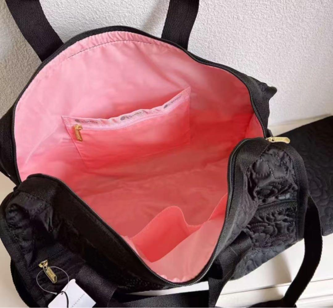 レスポートサック ボストンバッグ パフィーブロッサムズ