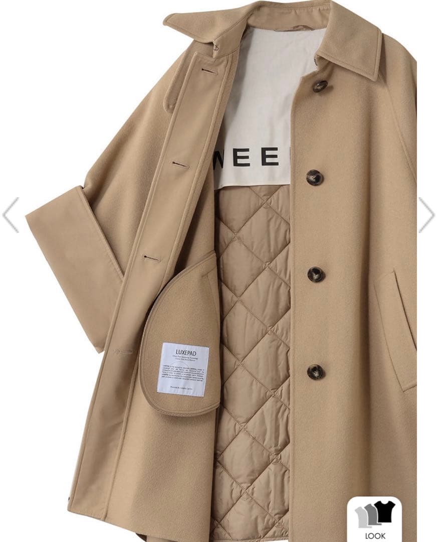 WEEKEND MAXMARA RUFOキルティングミックスコート 今期　新品