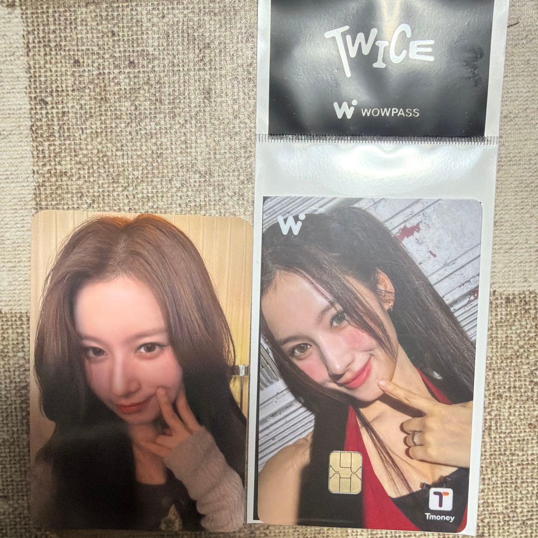 TWICE サナ WOWPASS トレカ