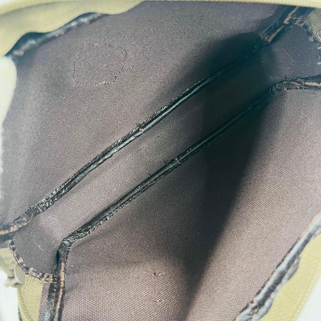 【未使用】イヴサンローラン ボストンバッグ 総柄 大容量 ポーチ付き 極美品