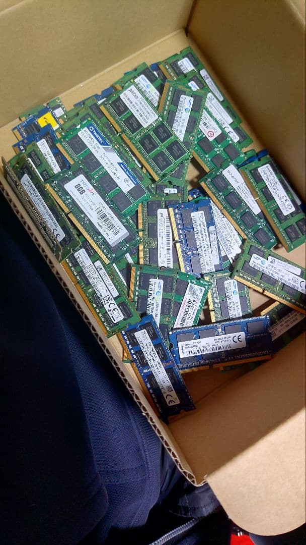DDR3 8GB メモリまとめ　40枚