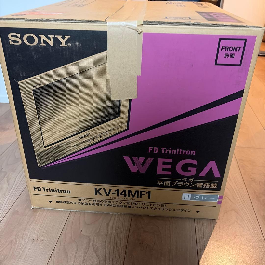 SONY トリニトロン　テレビ　KV-14MF1 2002年製　元箱あり