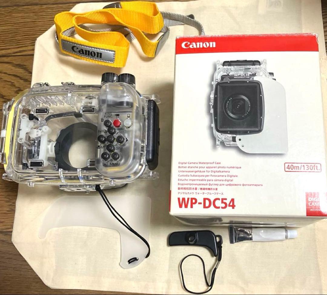 Canon キャノン　デジタルカメラ　ウォータープルーフケース WP-DC54