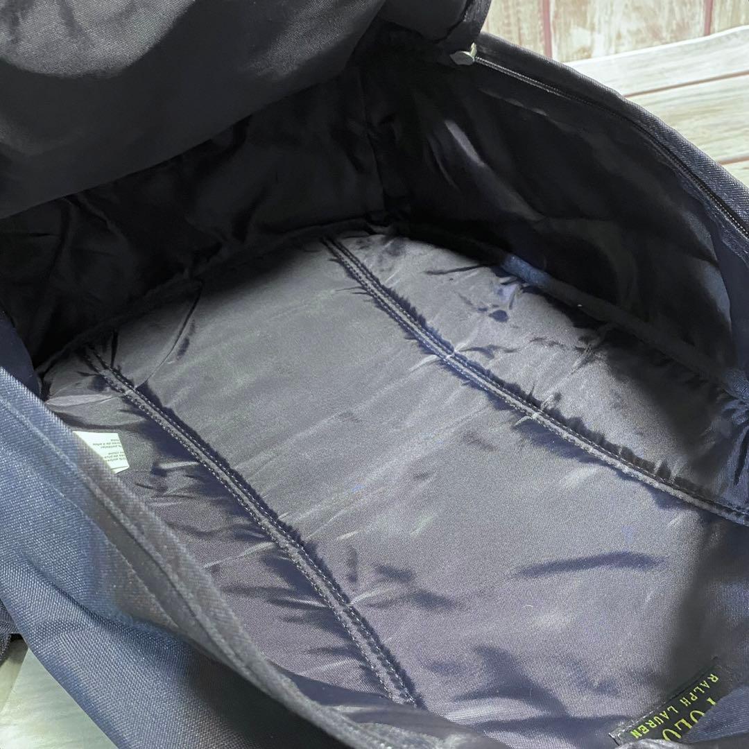 ポロラルフローレン　男女兼用　リュック　デイバッグ　バックパック　ロゴ刺繍