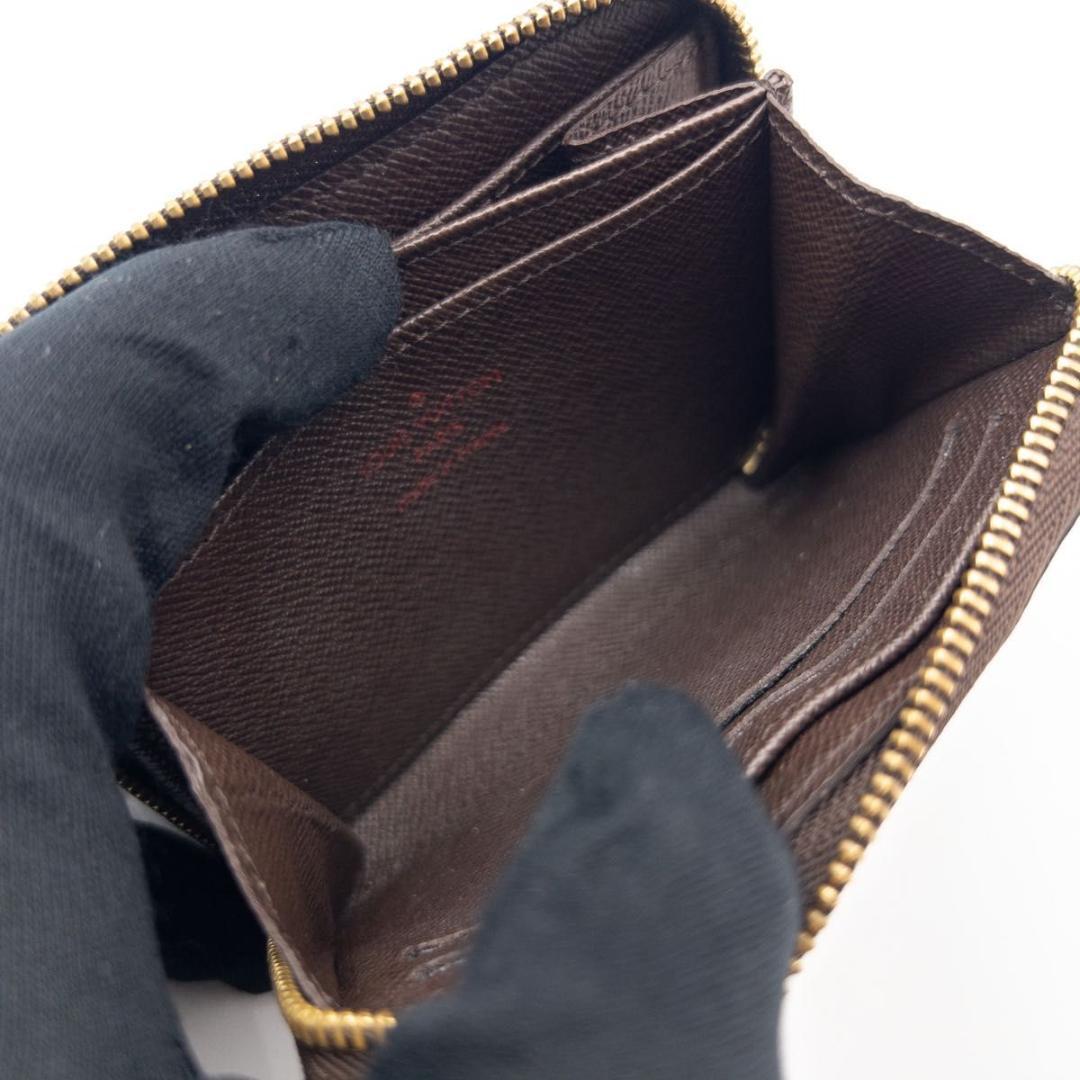 【SALE】ルイヴィトン　ジッピーパース　ダミエエベヌ　小銭入れ　茶