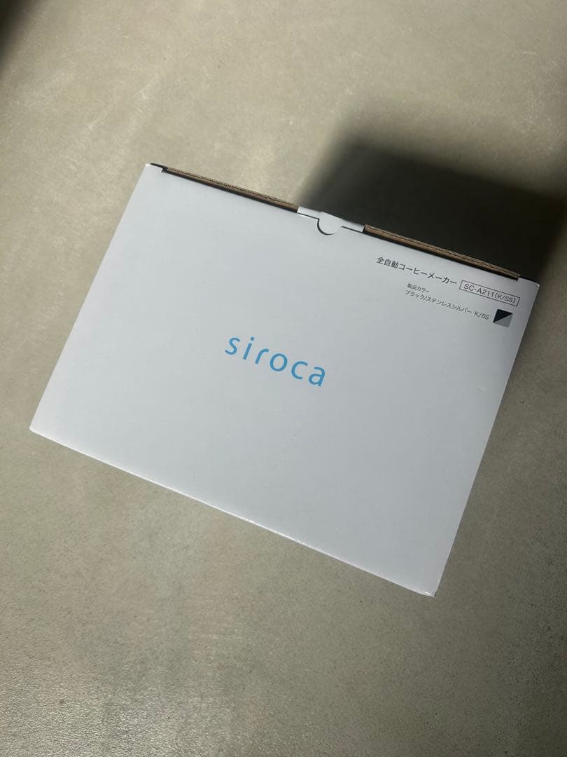 Riko　新品⭐︎siroca 全自動コーヒーメーカー SC-A211